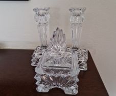 cut glass trio