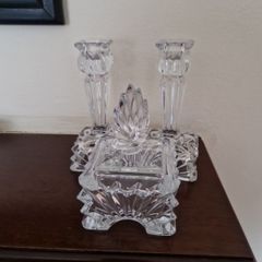 cut glass trio