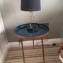 2 sides tables, two lamps and light shade Image 2