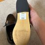 Office Fernando Double Strap Detail Loafers Black Leather UK 5 Image 7