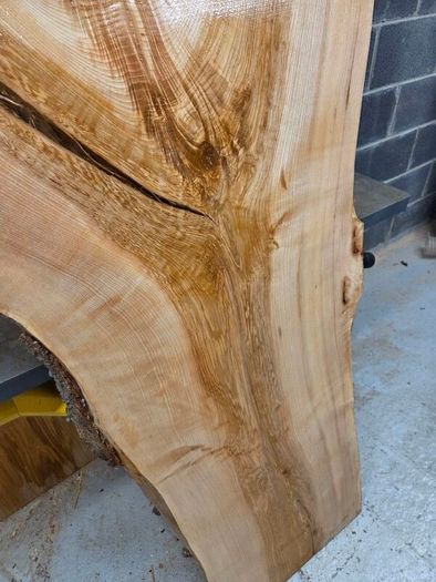 Live Edge Ash Slab - Kiln Dried