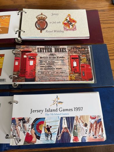 JERSEY presentation packs collection