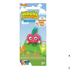 Corgi Moshi Monsters Series 1 Pin Badge Brand New In Packet