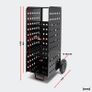 Firewood Trolley Xl 100 Kg 53x36x160cm Image 3