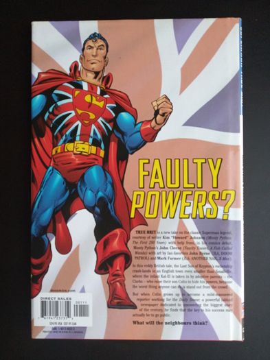 graphic novel - Superman True Brit HC