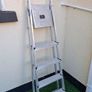 Abru Aluminium Folding 5 Step Ladder Image 3