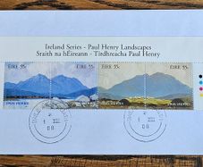 Ireland 2008 Paul Henry Landscapes Stamps