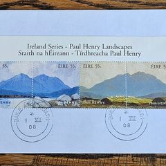 Ireland 2008 Paul Henry Landscapes Stamps