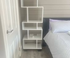 Bedroom storage cabinets lockers, display unit
