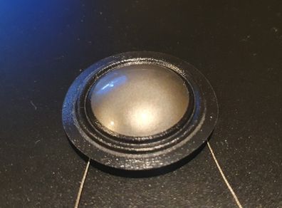 Speaker tweeter dome replacement aluminium pair