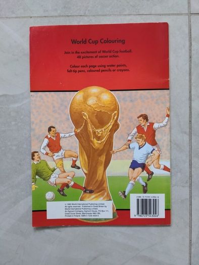 WORLD CUP Colouring book