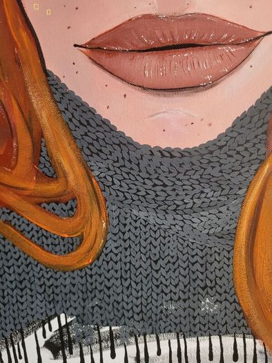Original abstract acrylic painting!!!