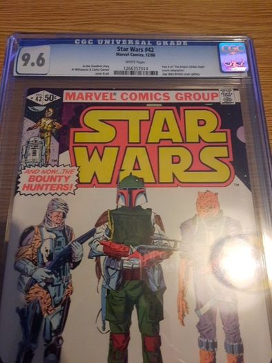 Star Wars: 42 CGC 9.6 (1st Boba Fett)