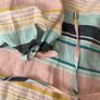 Brand new oasis linen striped off the shoulder mini dress Image 2