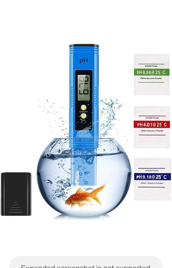 0.01 Resolution Digital PH Meter Large LCD Pen Water Quality Tester with Auto Calibration Function and 0.00-14.00 Measurement Range