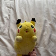 Vintage 1998 Hasbro Pikachu Plush Pokemon Nintendo Original Retro Soft Toy