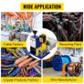 BRAND NEW Electric Wire Stripping Machine Portable 1.5mm-25mm 180W Cable Stripper for Copper Line Processing Removing Plastic Rubber Image 7