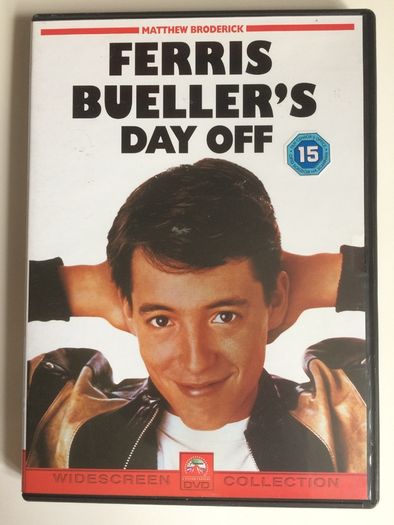 Ferris Bueller's Day Off (John Hughes Film) [1986] Matthew Broderick, Alan Ruck, Mia Sara & Jennifer Grey [Movie DVD]
