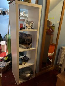 Cube storage Unit/ bookcase white