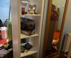 Cube storage Unit/ bookcase white