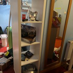 Cube storage Unit/ bookcase white