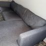 SOUL Broadway 2.5-Seater Sofa with Chaise Lounge in Grey Image 5