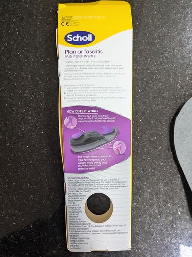 Scholl Plantar Fasciitis pain relief insole