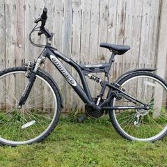 Ammaco Full Suspension Mountain Bike Black