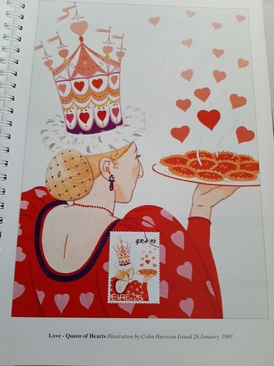 Vintage An Post stamp diary 1995