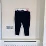 Ladies Navy Cropped Trousers from Dunnes Stores. UK 24-26 / EU 52-54cm Image 4