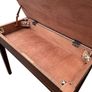 Vintage Retro Mid Century Rosewood Side Table with Storage Image 5