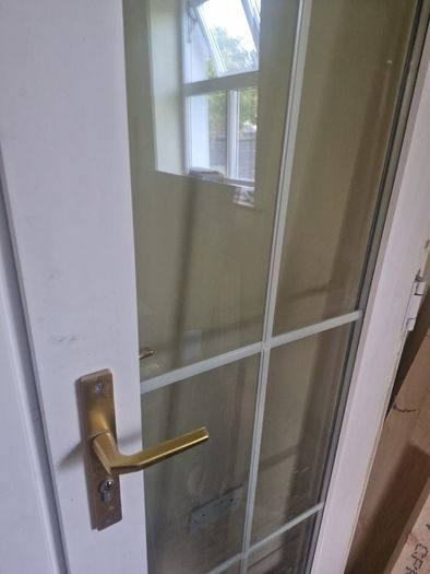 Double patio doors