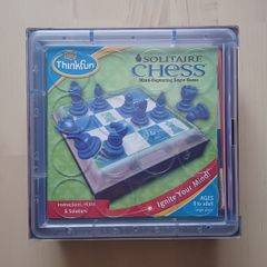 Solitaire Chess Solo Puzzle Strategy Board Game