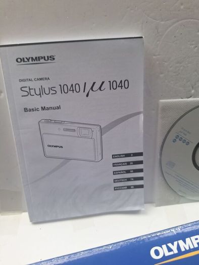 Olympus Stylus 1040 digital compact camera.