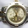 Hugo Maxx  Euro Design 18K Plated Diver Analog Quartz Watch New Battery Image 3
