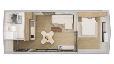 Ecohome.ie 1 Bedroom Modular Home
