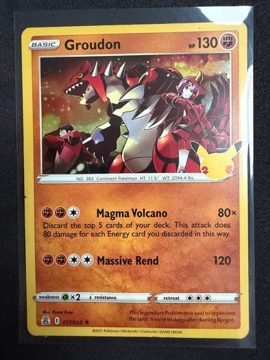 Set of 6 Pokemon Cards Zeraora, Professor's Research, Enamorus, Espeon, Groudon, Yveltal
