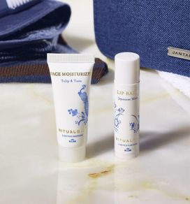 rituals limited edition lip balm and mini moisturiser