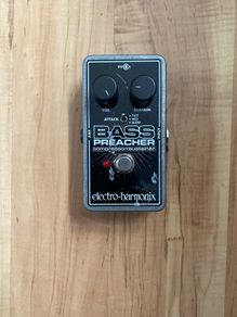 Bass Preacher Compressor / Sustainer Pedal Electro-Harmonix
