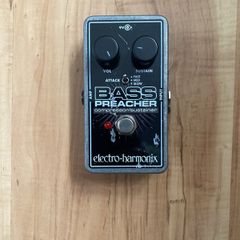 Bass Preacher Compressor / Sustainer Pedal Electro-Harmonix