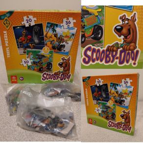 Scooby Doo Jigsaw Puzzles X 3
