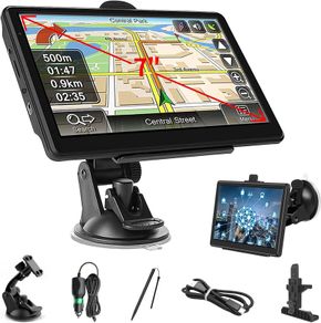 7 Inch Sat Nav GPS Navigator with 2025 UK Maps