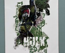 Geek Gear Exclusive - A4 Hulk Marvel Comics Art Print Poster