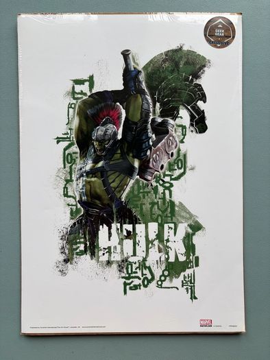 Geek Gear Exclusive - A4 Hulk Marvel Comics Art Print Poster