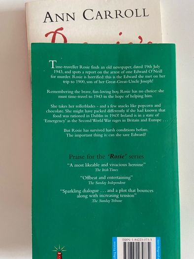 Ann Carroll- Rosie's Gift and War - Irish historical fiction
