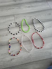 handmade beaded neckleaces
