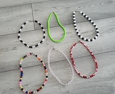 handmade beaded neckleaces