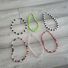 handmade beaded neckleaces