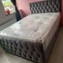 Florida Double & King Size Bed Frame & Drawers Storage Image 3