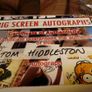 Tom Hiddleston Picture with Autograph+Certificate of Autchenticity Image 2
